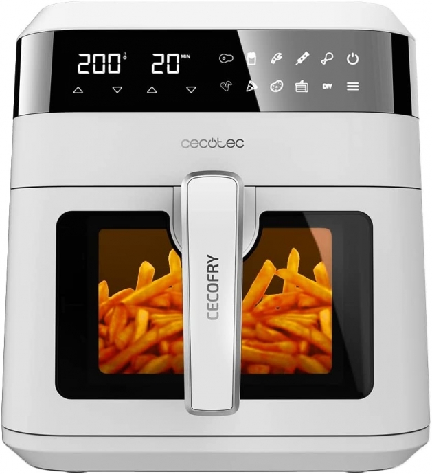 Freidora de Aire Cecotec con ventana CECOFRY 6000